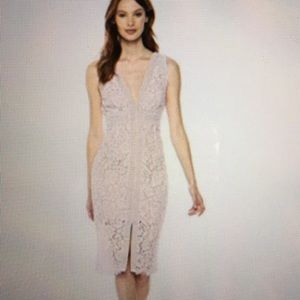 Bardot women’s Morgan lace pink dress. NWT.Size M